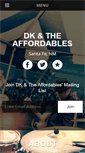 Mobile Screenshot of dkandtheaffordables.com